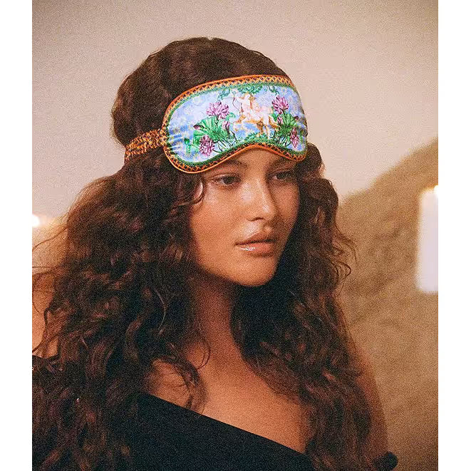 Sagittarius Zodiac Pure Silk Sleep Mask