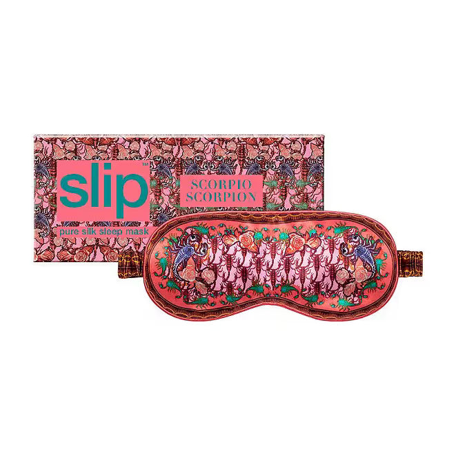 Scorpio Zodiac Pure Silk Sleep Mask