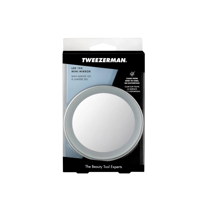 LED 15x Mini Mirror - Beauty Mark Company