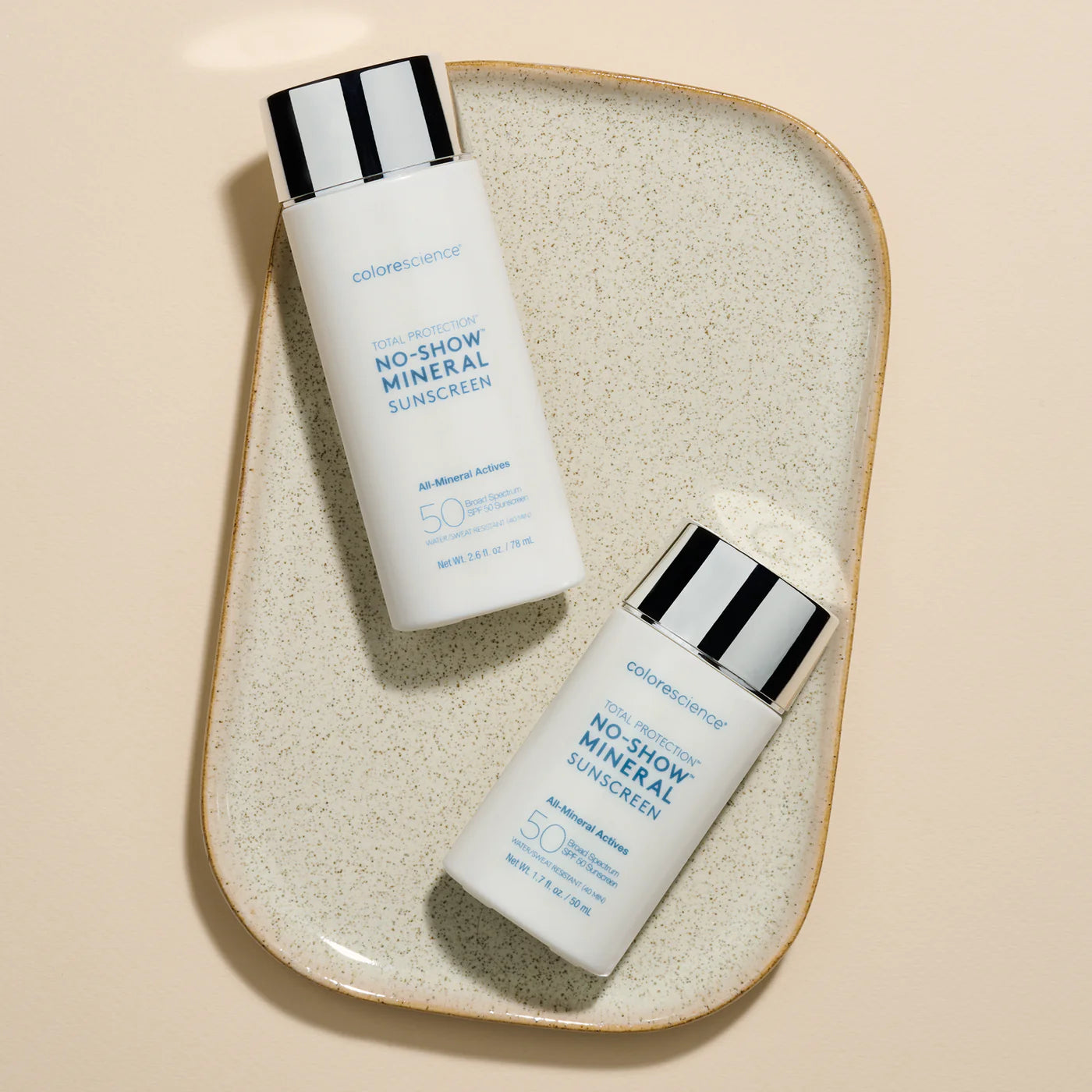 Total Protection No-Show Mineral Sunscreen SPF 50 - Beauty Mark Company
