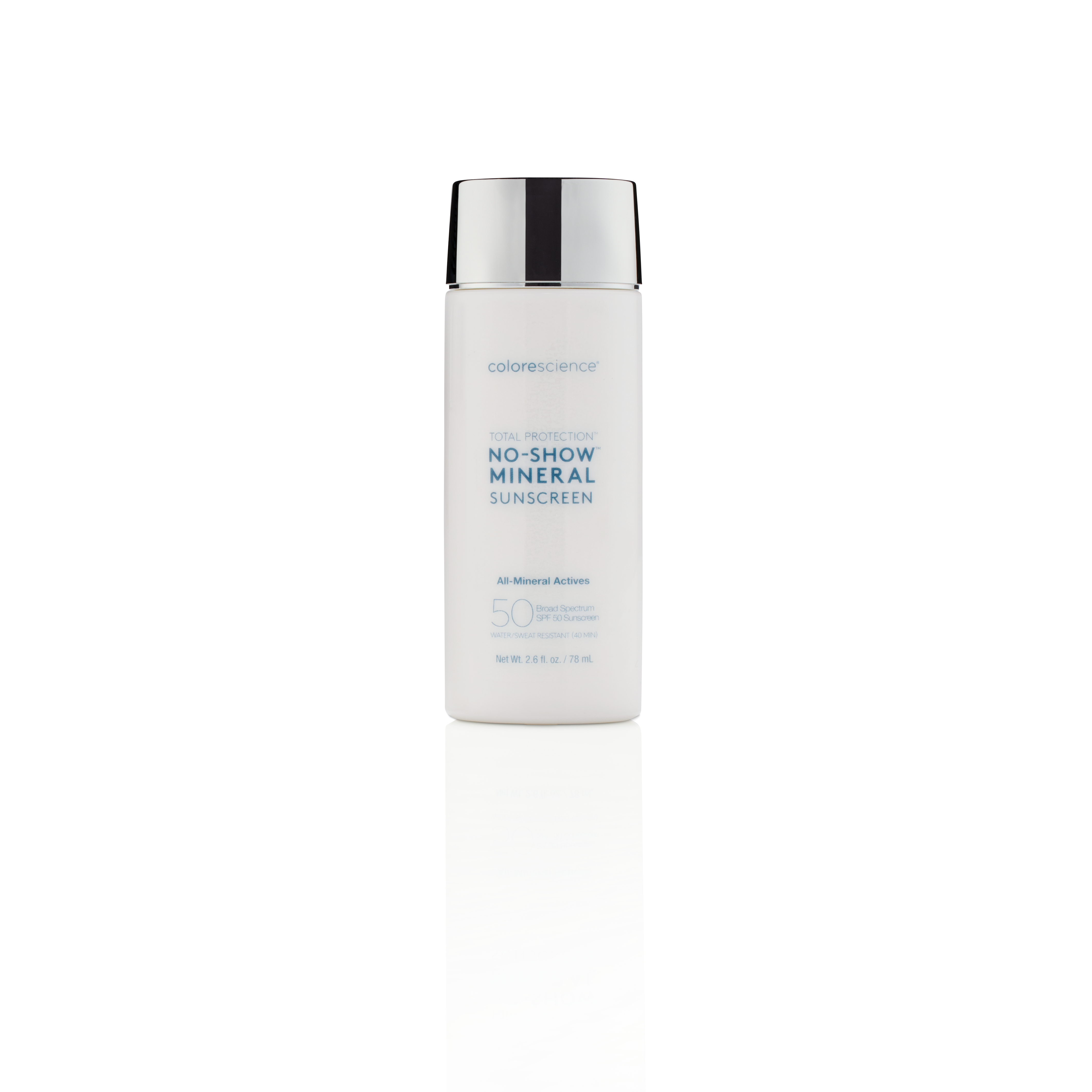 Total Protection No-Show Mineral Sunscreen SPF 50 - Beauty Mark Company