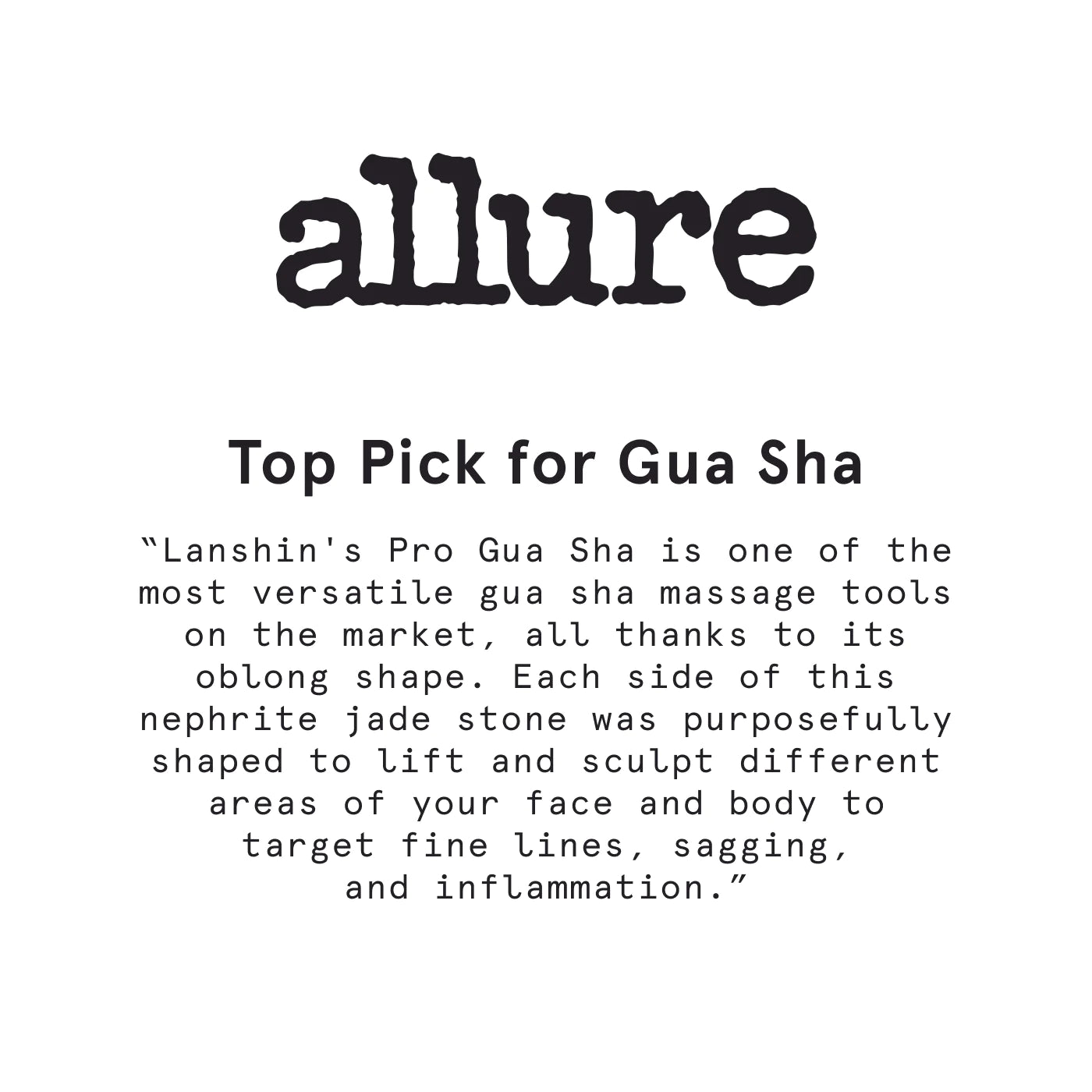 Lanshin Pro Gua Sha tool - Beauty Mark Company