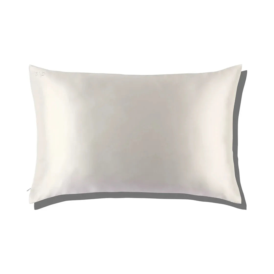 White Queen Zippered Pure Silk Pillowcase