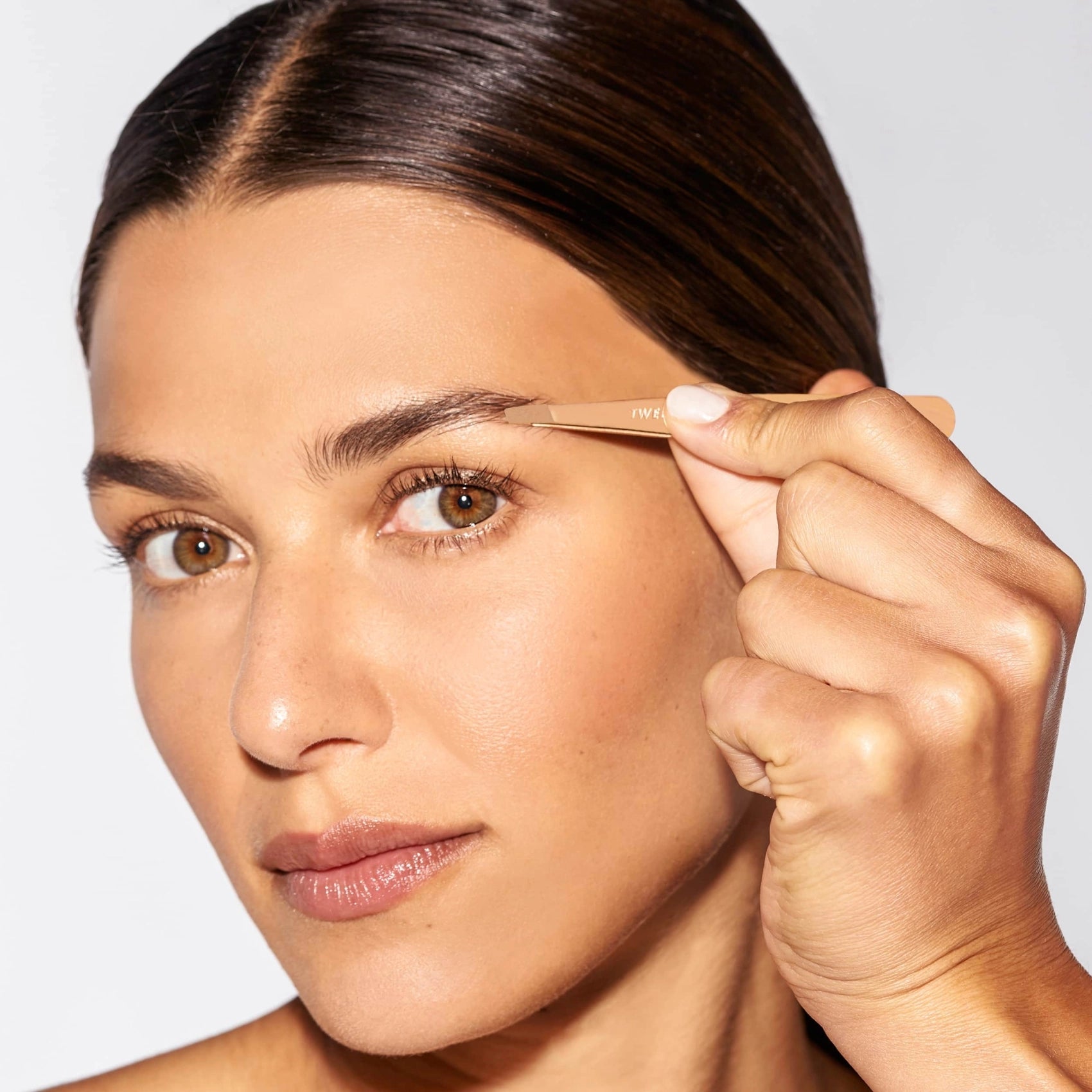 Stainless Steel Slant Tweezer - Beauty Mark Company
