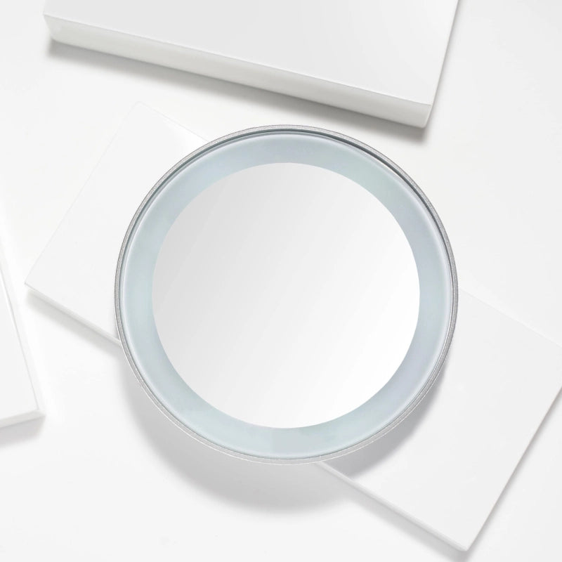 LED 15x Mini Mirror - Beauty Mark Company
