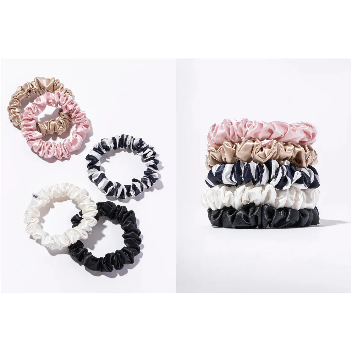 Slip Pure Silk 5-Pack Midi Scrunchies - Multi (5 piece)