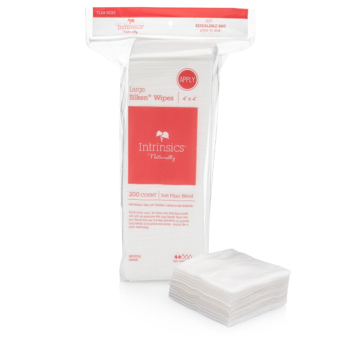 Silken 4x4 Wipes - Beauty Mark Company