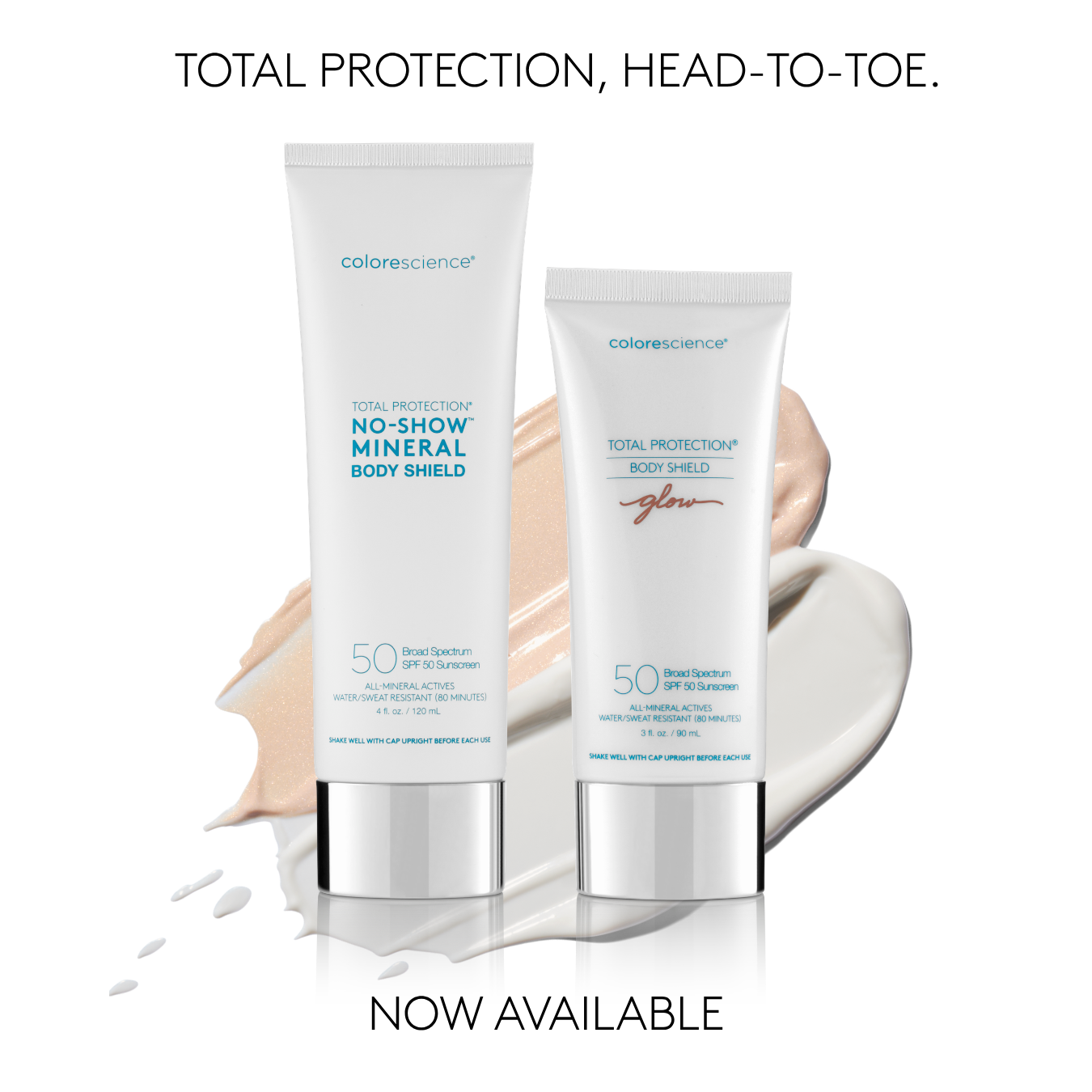 Total Protection® Body Shield Glow SPF 50
