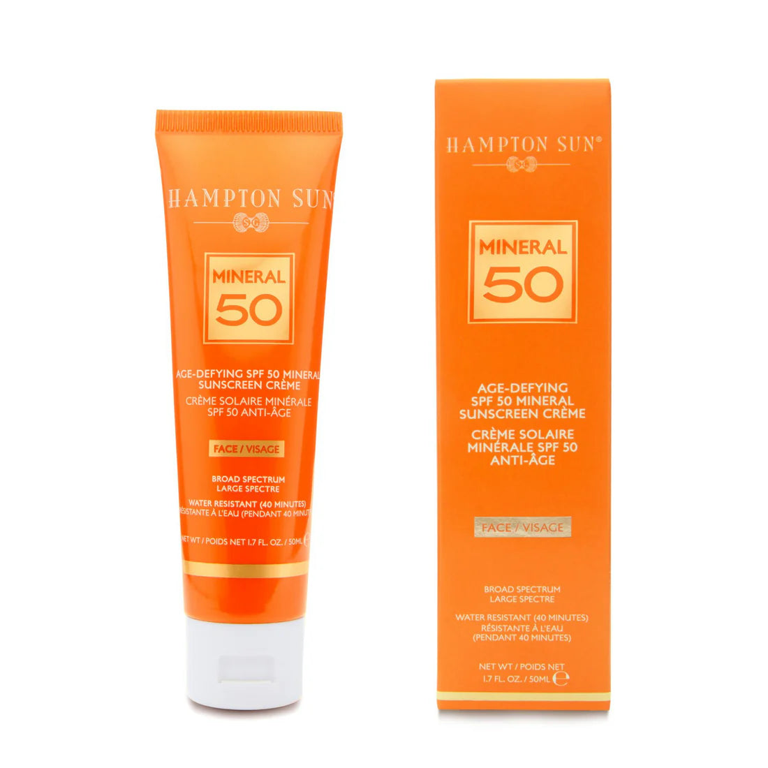 Age-Defying SPF 50 Mineral Face Crème