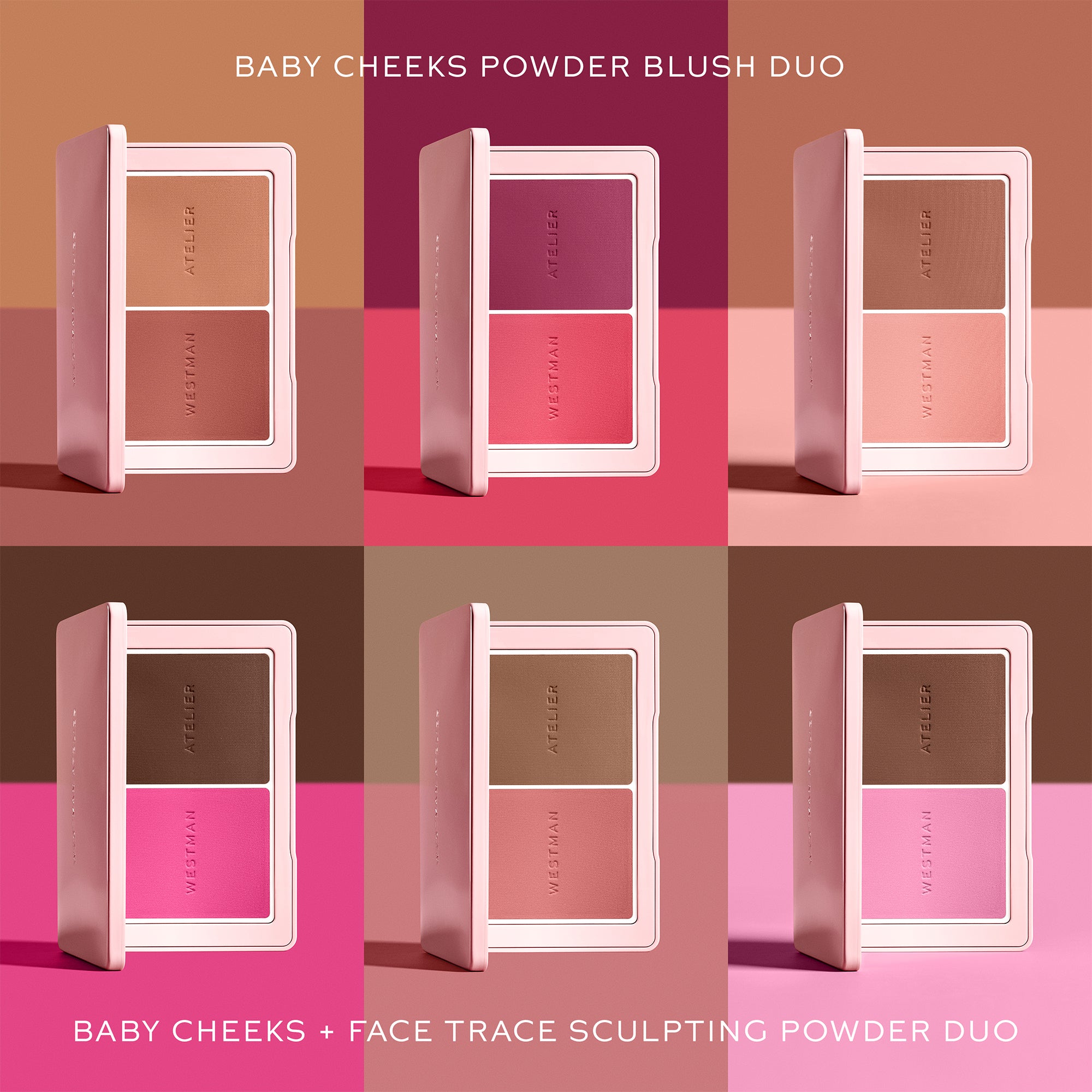 Coquette Mimi Baby Cheeks Powder Blush Duo