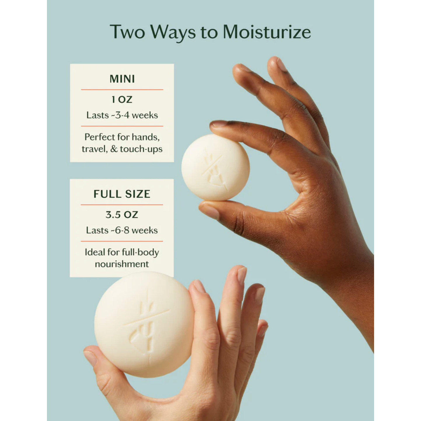 Daily Stone- Mini | Deep Moisturizing Lotion Bar - Beauty Mark Company